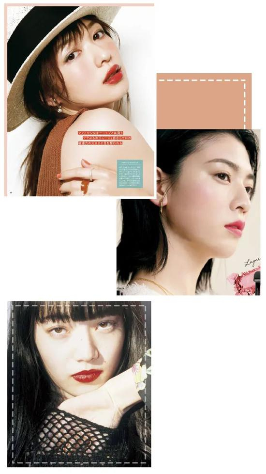 （图源《voce》杂志、小松菜奈ins ）