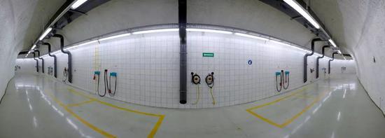 Vivos公司在欧洲改造了一处冷战军事设施，建成的全新富人专用地堡（via terravivos.com）