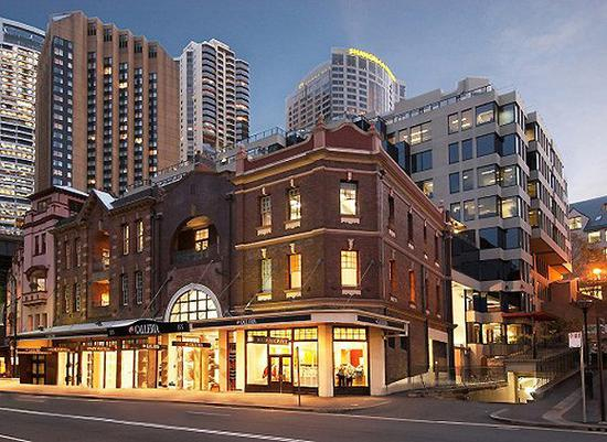 悉尼DFS的T广场店位于市区