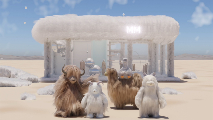 麦檬2023绒绒家族AI立体形象