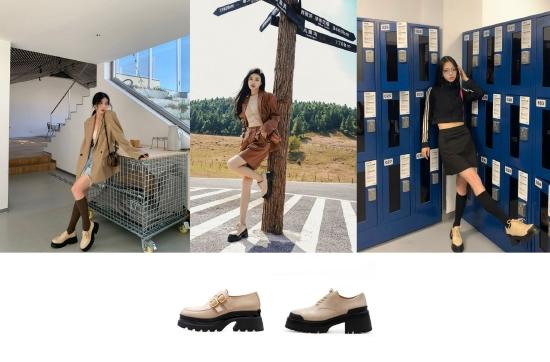 STELLA LUNA, FW22,INDISPENSABLE乐福鞋;STELLA LUNA, FW22,HIGH TOWER乐福鞋