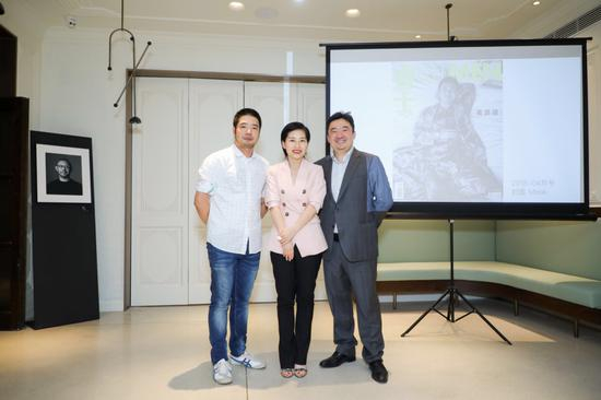 编剧阎云飞、ELLEMEN出版人马玲、赫斯特集团董事总经理 邢文宁