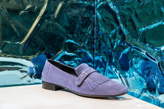 Giuseppe Zanotti 无带扣麂皮便鞋