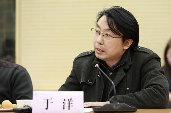 中央美术学院副教授于洋先生发言