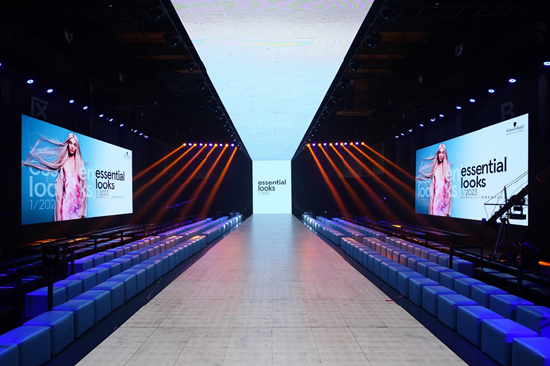 施华蔻专业2023春夏新季风发布会现场