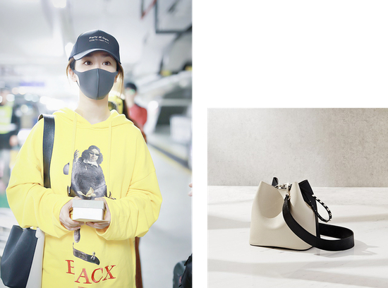 杨紫 X FIND KAPOOR - PINGO BAG 20 BASIC黑白拼色款