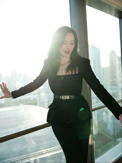 品牌代言人姚晨女士佩戴Catene、Iconica系列珠宝