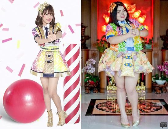 BNK48 Vs 小食拼盘