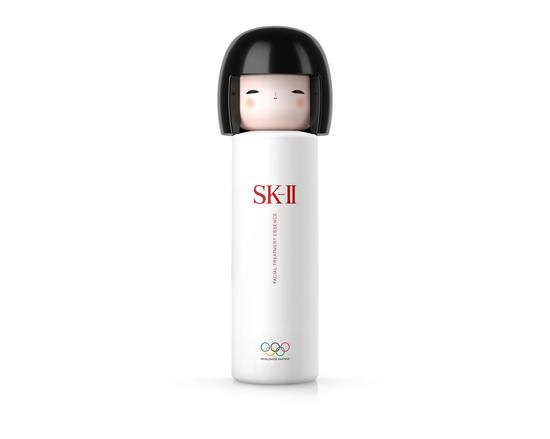 SK-II护肤精华露春日娃娃限定版-黑色