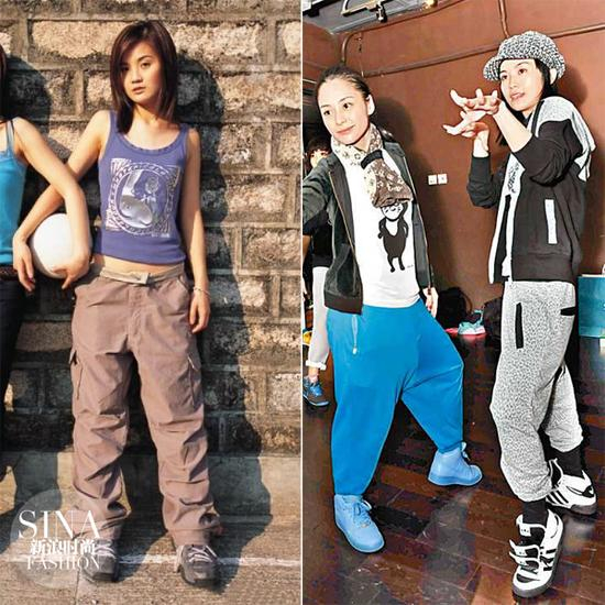 流行松垮工装裤