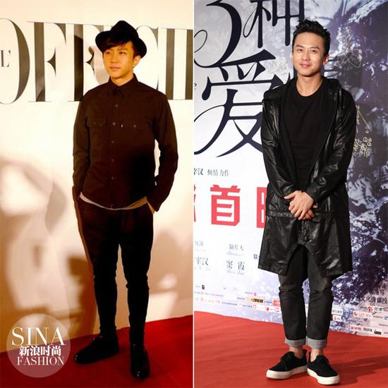 邓超时髦潮人造型亮相红毯