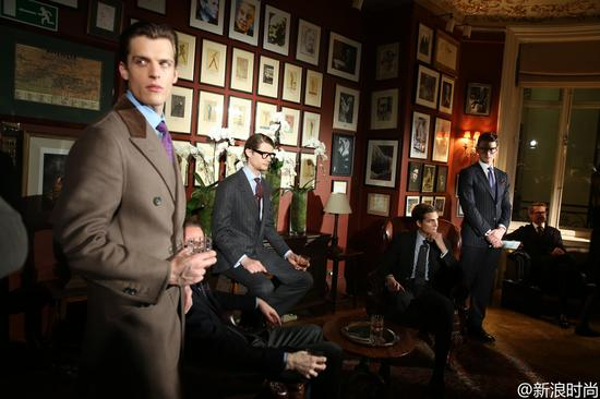 dunhill 2016秋冬男装预览现场