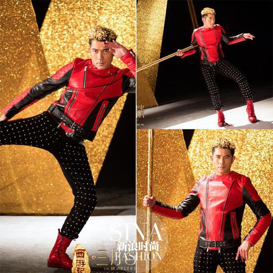 郭富城饰演的“老年迪斯科”版美猴王