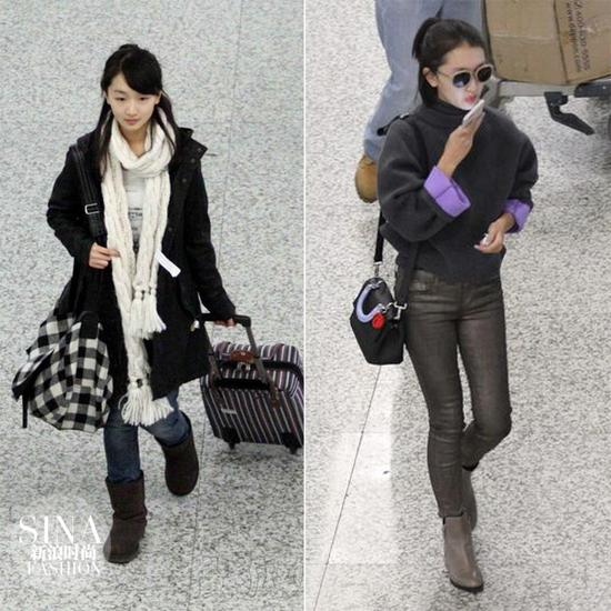 周冬雨私服街拍