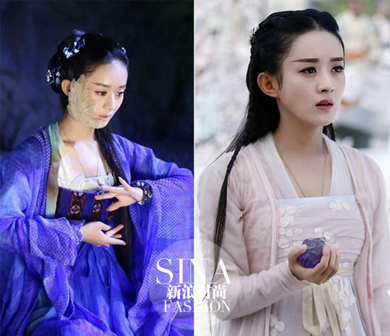 赵丽颖《花千骨》造型