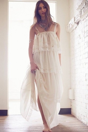 Free People 浪漫波希米亚风婚纱