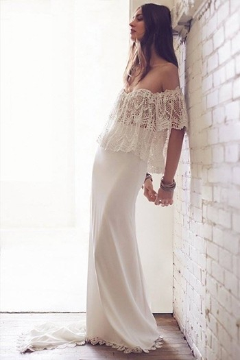 Free People 浪漫波希米亚风婚纱