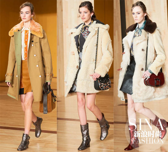 Coach 2016秀场的oversized外套