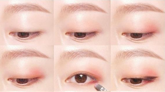 内双单眼皮眼妆