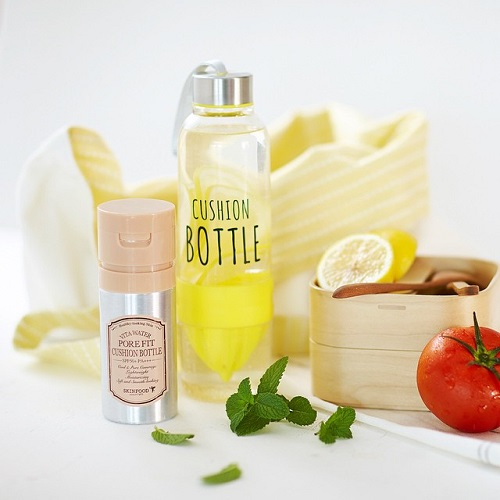 SKINFOOD紧颜沁爽气垫粉底液 RMB 290/120ml