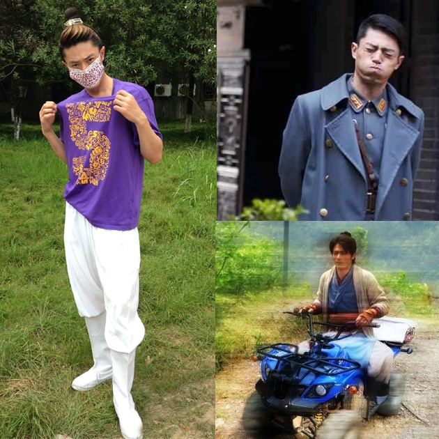 经常在片场自己玩嗨的华哥