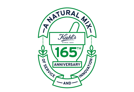 科颜氏165周年庆LOGO