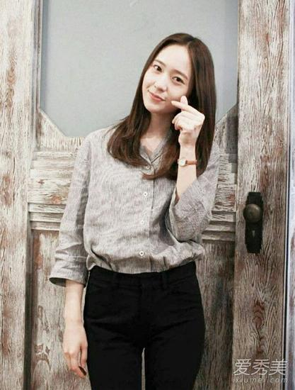 郑秀晶Krystal穿搭