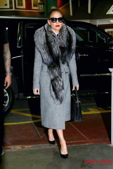 詹妮弗·洛佩兹（Jennifer Lopez）出街