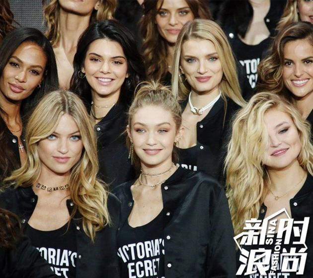 2016维多利亚的秘密大合照一角