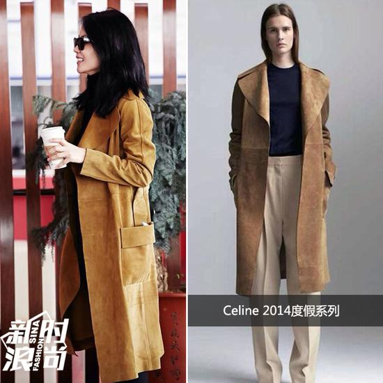 王菲穿Celine 2014度假系列