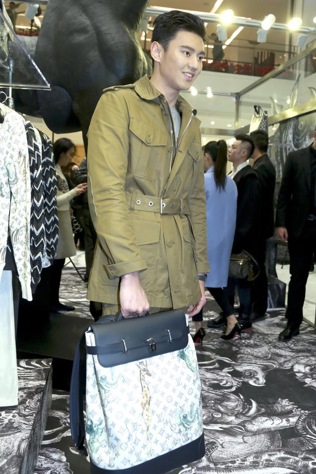 宁泽涛助阵路易威登北京SKP特别限时店