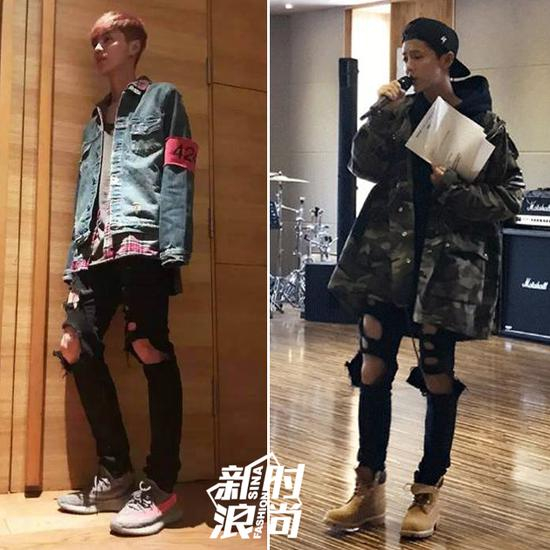 见家长可不能穿鹿晗的破洞仔裤