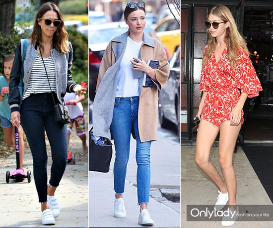 杰西卡·阿尔芭、米兰达·可儿 、吉吉·哈迪德