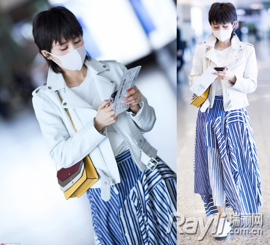 王子文机场街拍