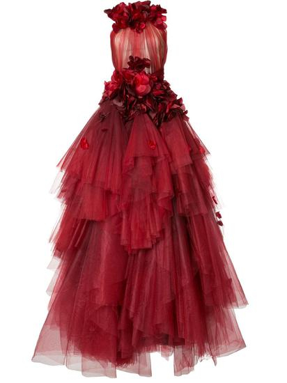 Marchesa 花瓣镶嵌礼服 约¥146589