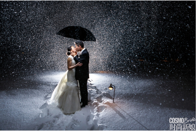 铤而走险的婚纱照