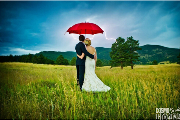 铤而走险的婚纱照