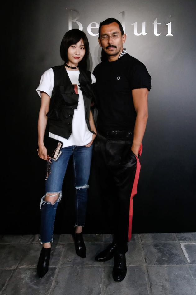 导演、音乐人田原，Berluti 创意总监Haider Ackermann