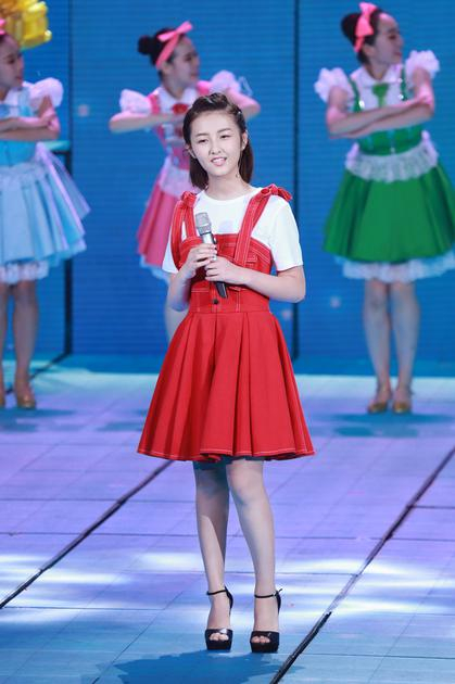 张子枫活力十足