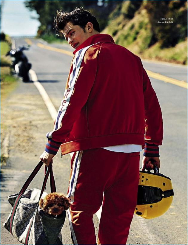 精灵王子奥兰多-布鲁姆化身机车型男