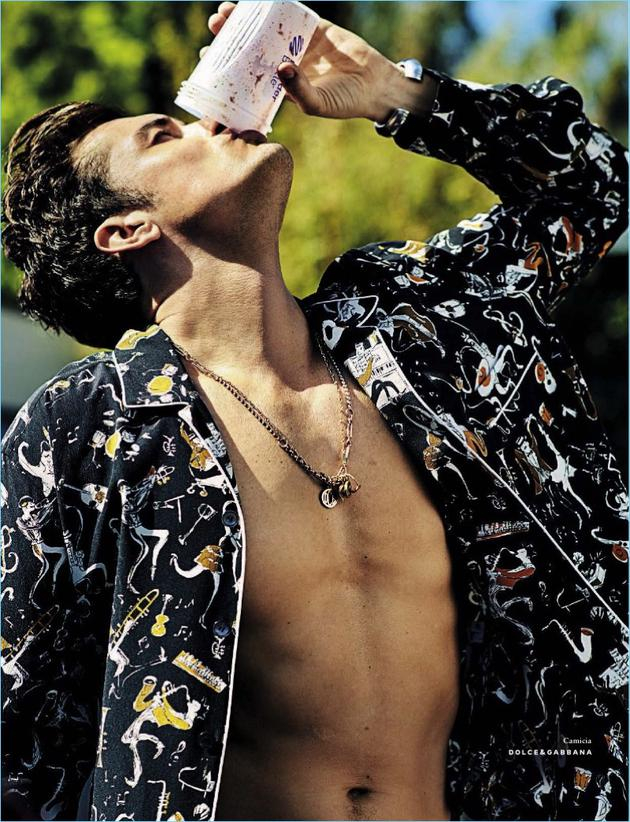 精灵王子奥兰多-布鲁姆化身机车型男