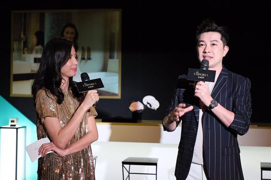 著名美妆造型大师李明川老师发言