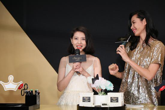 时尚品牌Chictopia的创始人、人气设计师刘清扬女士发言