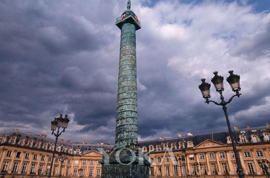 巴黎旺多姆广场（Place Vendome）