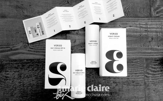 全系列产品的包装上从1到10排列，分别代表了他们在护肤步骤中的排序