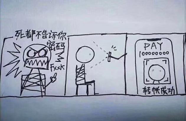 网友想象出的场景 被迫解锁和支付