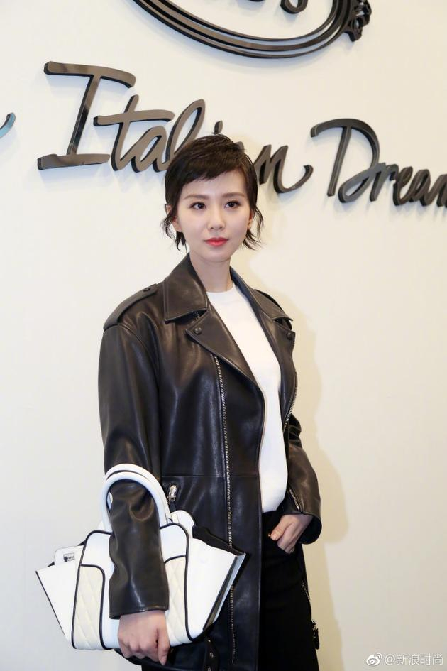 刘诗诗一言不合剪短发 攻气女王霸气登场服不服