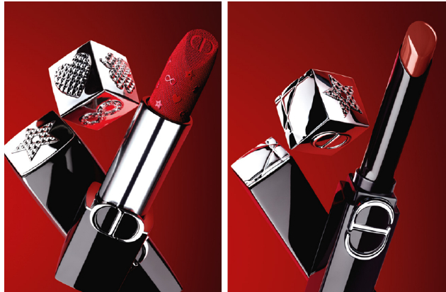 迪奥烈艳蓝金唇膏 开运红限定版 3.5g/ RMB 450 迪奥烈艳蓝金惊艳唇膏 2.2g/ RMB 420