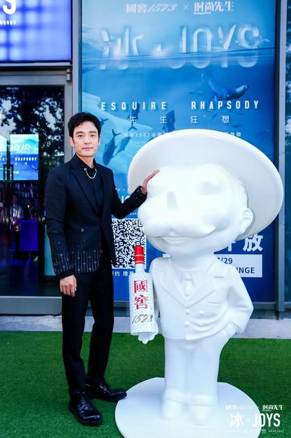 　实力派男演员李光洁亲临活动现场