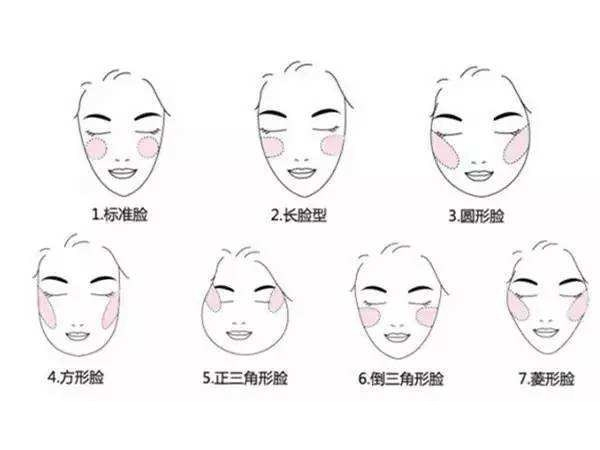 各种脸型